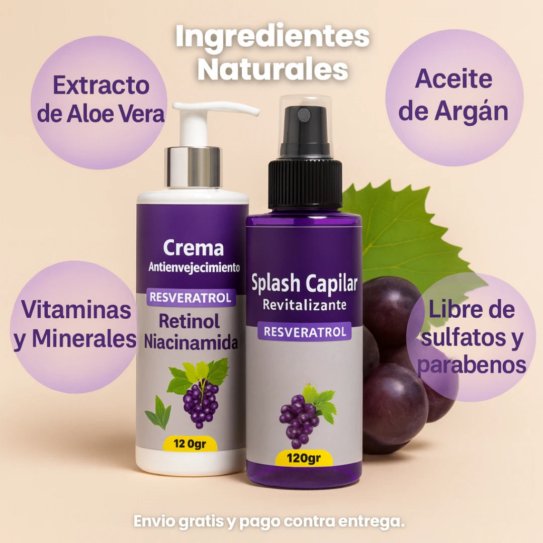 Combo Resveratrol Splash+Crema