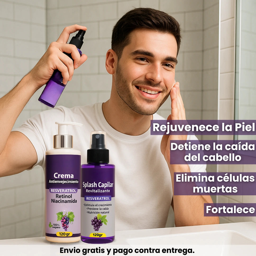 Combo Resveratrol Splash+Crema