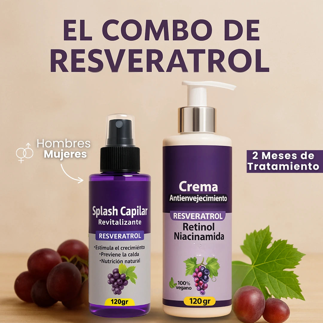 Combo Resveratrol Splash+Crema
