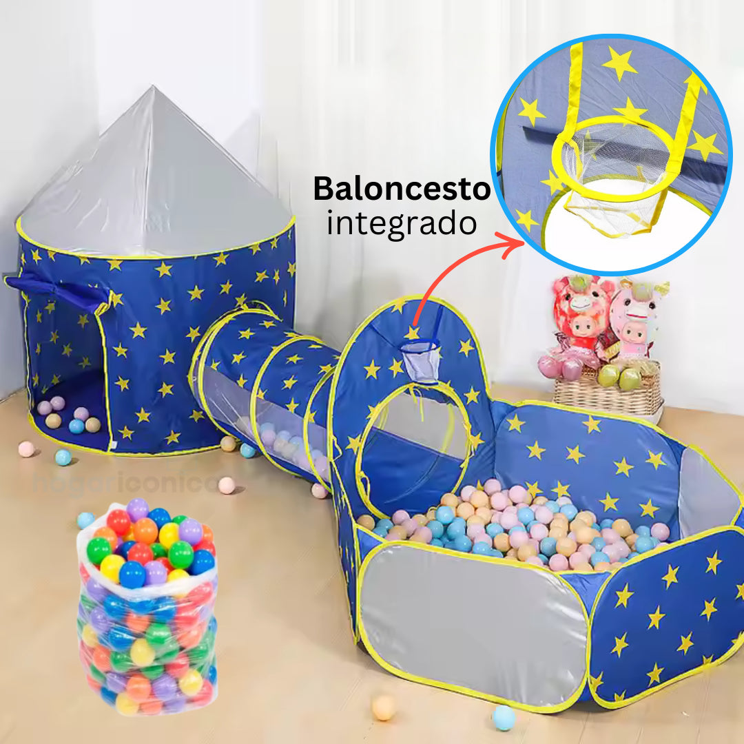 Parque infantil 4 en 1 Plegable