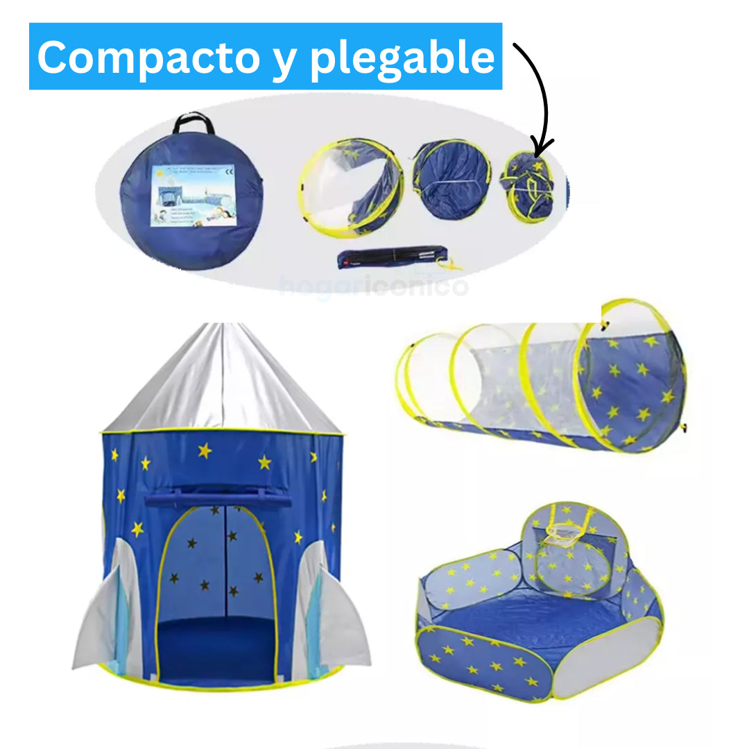 Parque infantil 4 en 1 Plegable