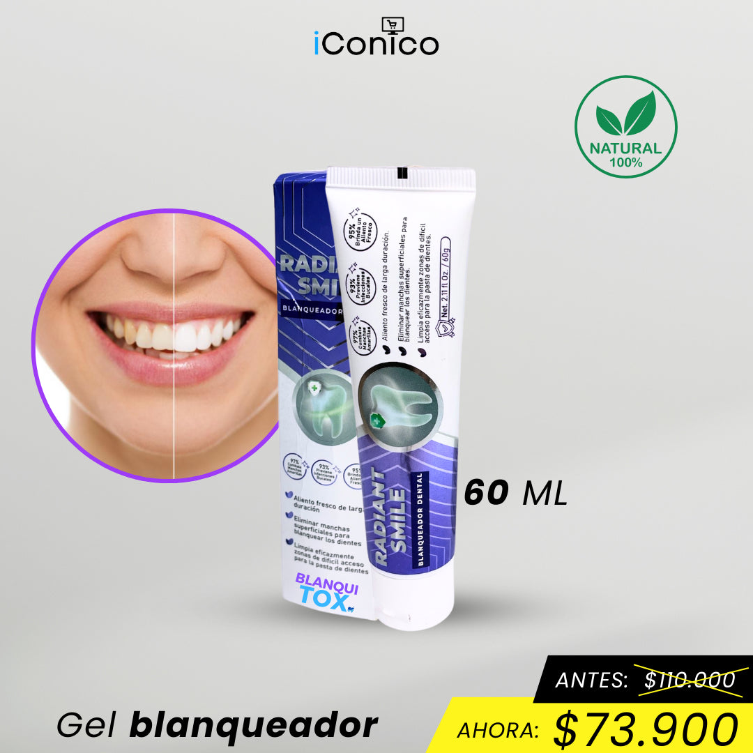 Blanquitox - Gel blanqueador dental