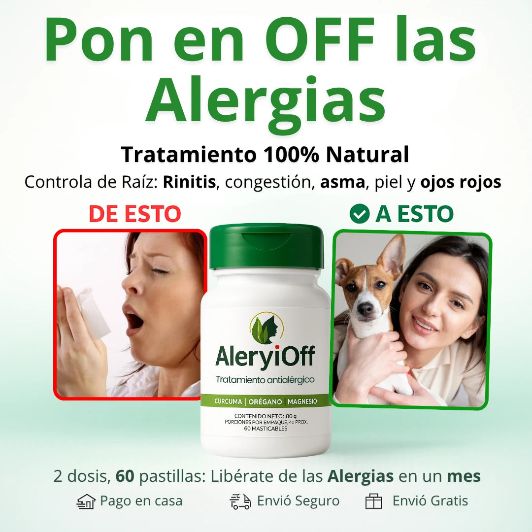 AleryiOff Tratamiento Antialérgico