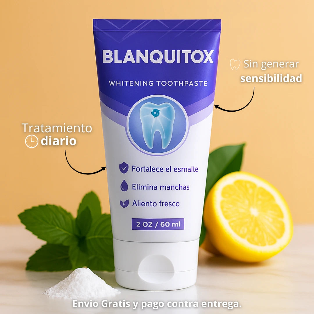 Blanqueador dental