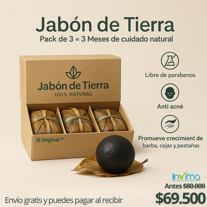 Jabón de Tierra X3