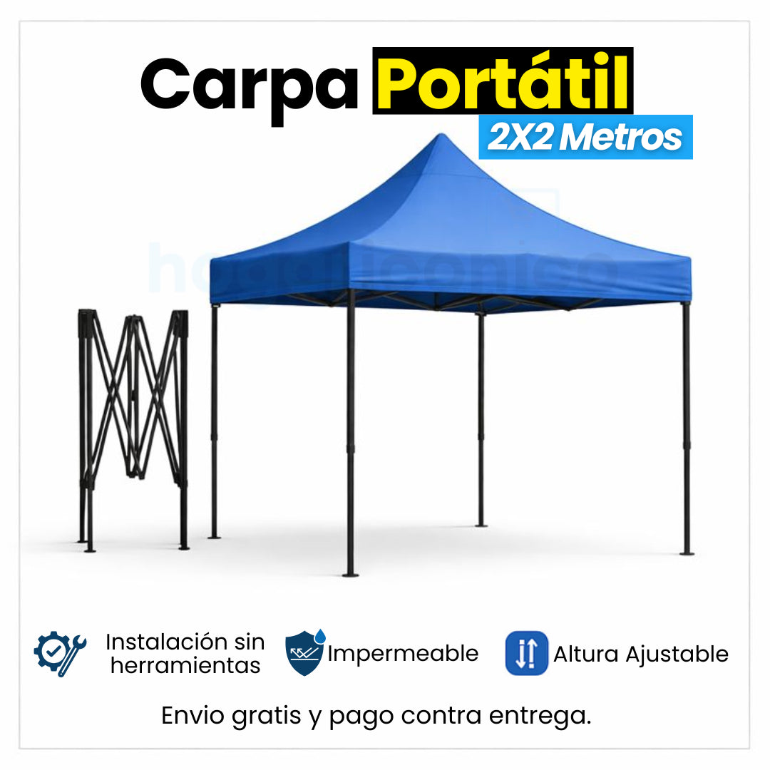 Carpa Plegable 2x2 Metros