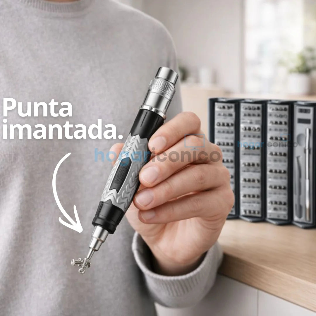 Kit Destornillador 128Piezas