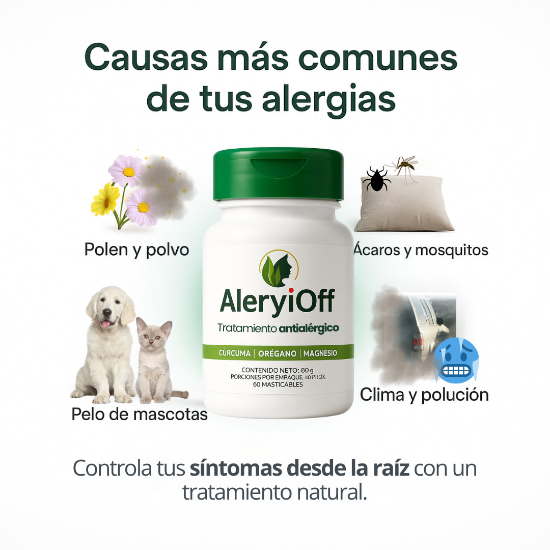 AleryiOFF Tratamiento Antialérgico Natural
