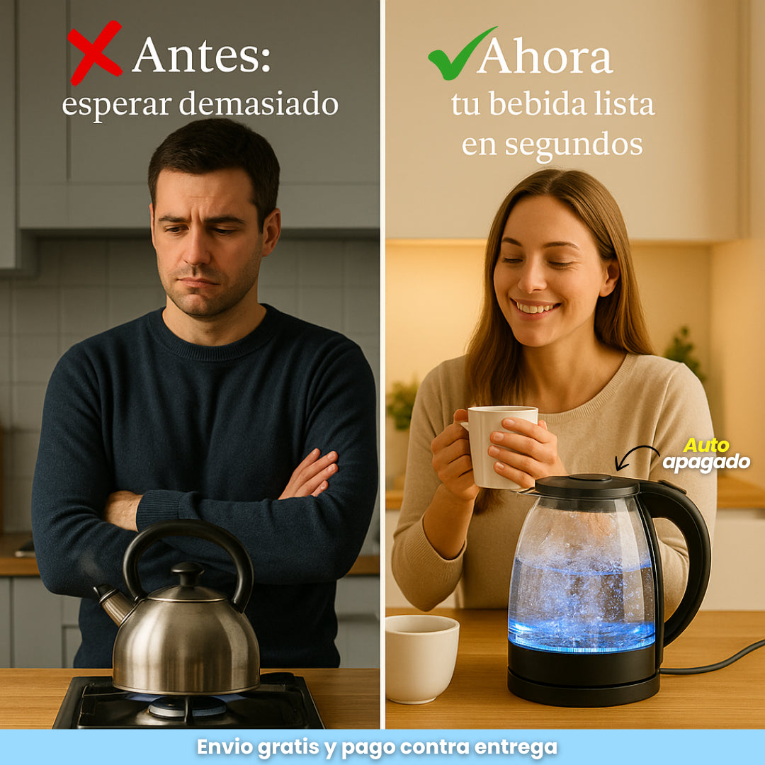 Jarra hervidora + 🎁Termómetro Comidas