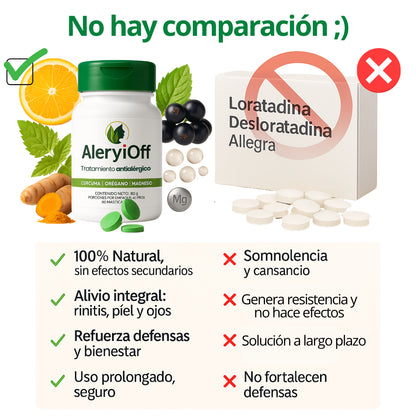 AleryiOFF Tratamiento Antialérgico Natural