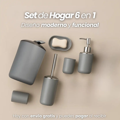 Set de Baño 6 en 1