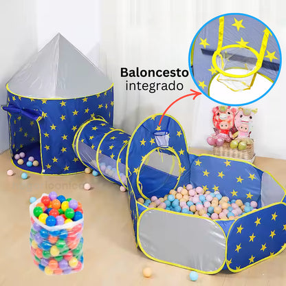 Parque infantil 4 en 1 Plegable