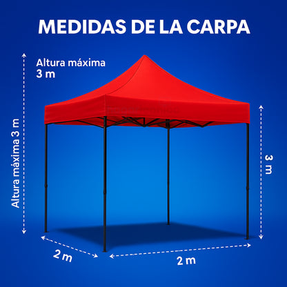 Carpa 2x2 Metros