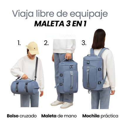 Bolso morral 3 en 1