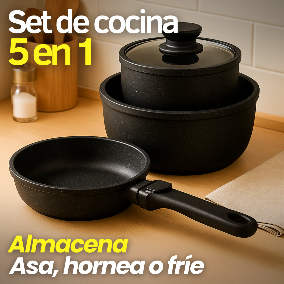 Set de cocina antiadherente