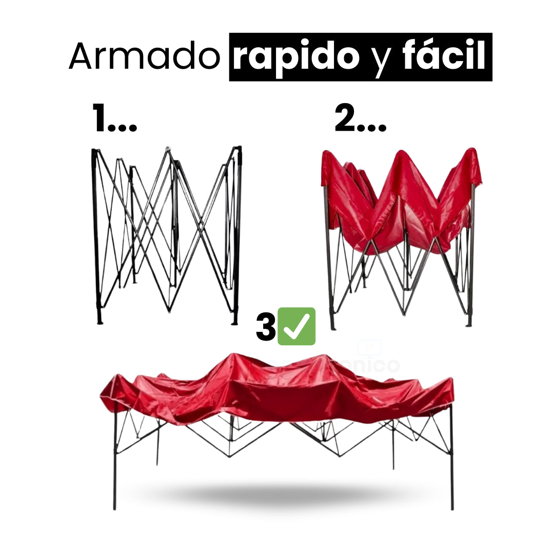 Carpa 3x3 Metros