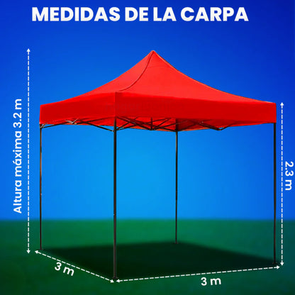 Carpa 3x3 Metros