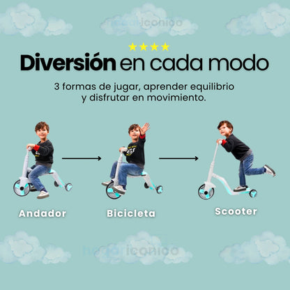 Monopatin 3 en 1