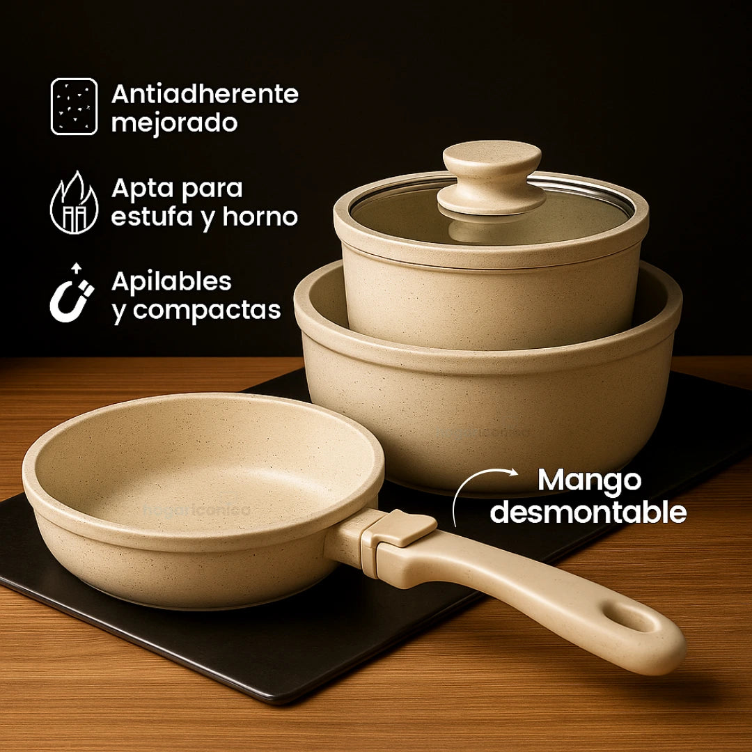 Set de cocina antiadherente
