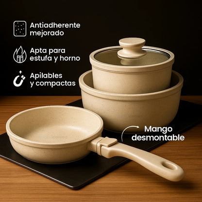 Set de cocina antiadherente