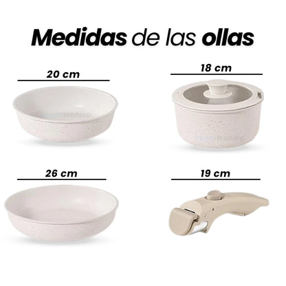 Set de cocina antiadherente