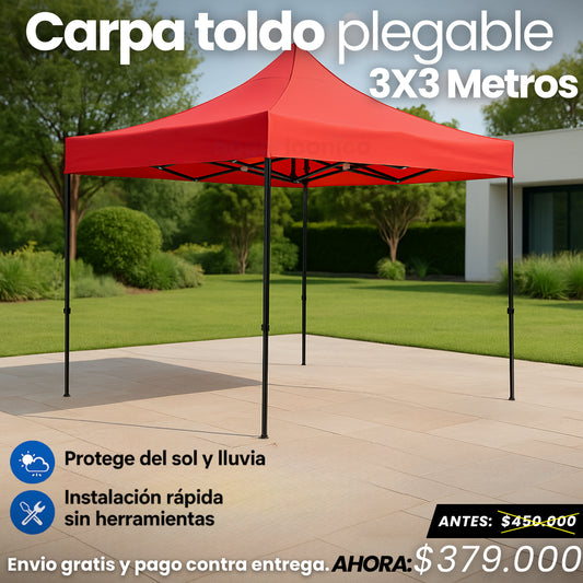 Carpa 3x3 Metros